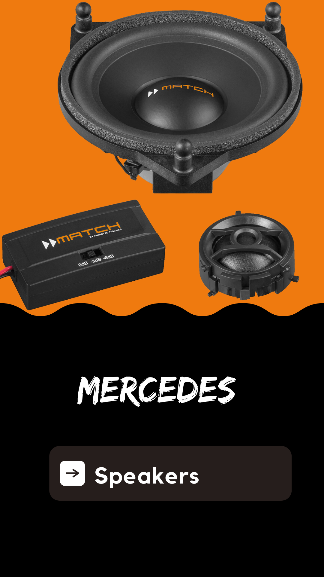 Mercedes Speakers